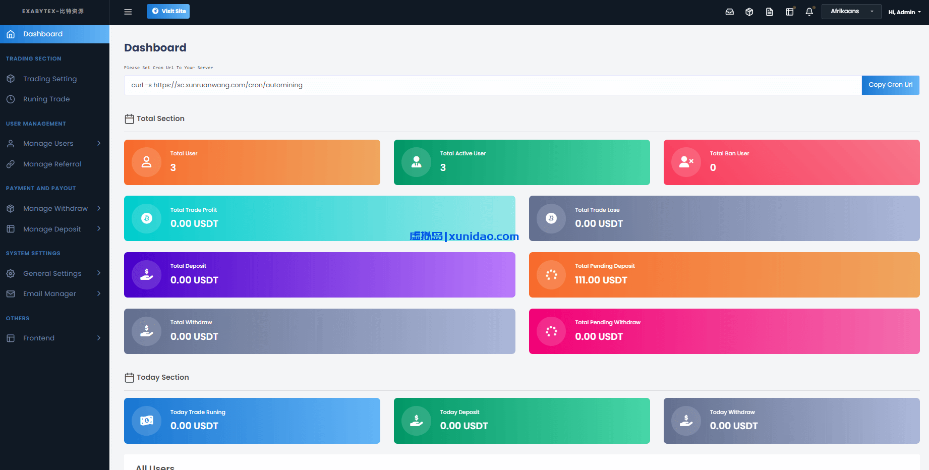 海外版AI量化投资交易系统，区块链理财交易所PHP源码下载