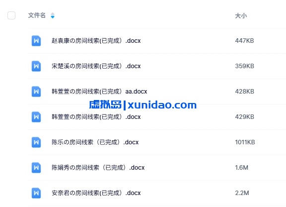 《传说中的故事》5人剧本杀电子版资源网盘下载 《传说中的故事》5人剧本杀电子版资源网盘下载