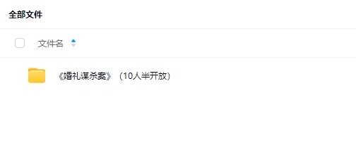 《婚礼谋杀案》10人剧本杀电子版资源网盘下载