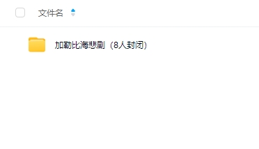 《加勒比海悲剧》8人剧本杀电子版资源网盘下载