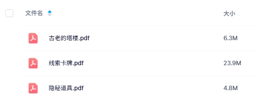 《禁锢之塔》7人剧本杀电子版资源网盘下载