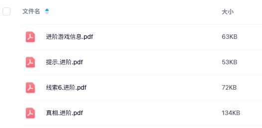 《绝命派对》7人剧本杀电子版资源网盘下载