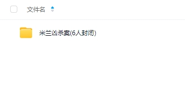 《米兰凶杀案》6人剧本杀电子版资源网盘下载
