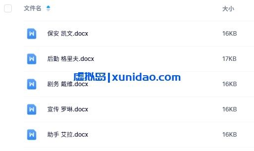 《魔盗之殇》5人剧本杀电子版资源网盘下载