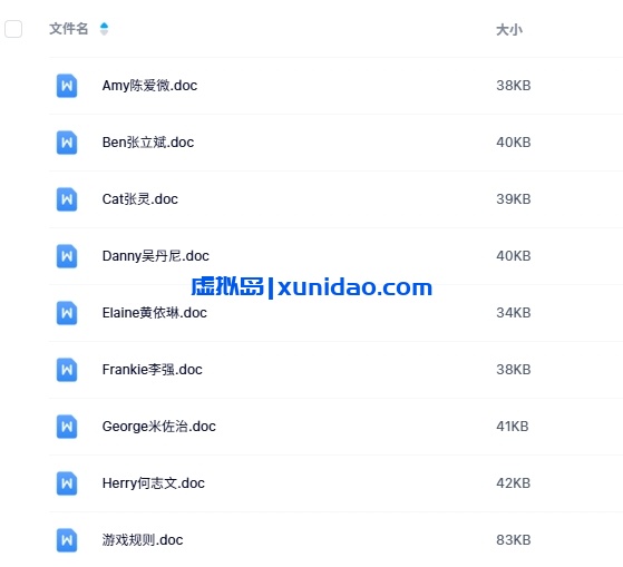 《七宗罪》8人剧本杀电子版资源网盘下载