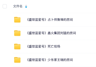 《盛世蓝星号》11人剧本杀电子版资源网盘下载