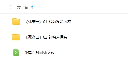 《死穿白》8人剧本杀电子版资源网盘下载