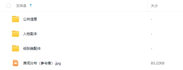 《死穿白》8人剧本杀电子版资源网盘下载